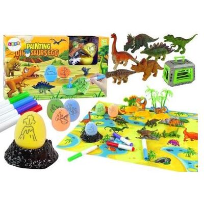 Lean Toys DIY-Kreativset Dinosaurier-Eier zum Bemalen von Transporter Lean Toys DIY-Kreativset Dinosaurier-Eier zum Bemalen von Transporter