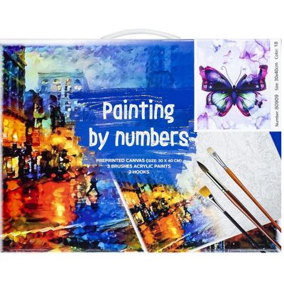 Centrum Painting by numbers Butterfly 80909 Centrum Painting by numbers Butterfly 80909