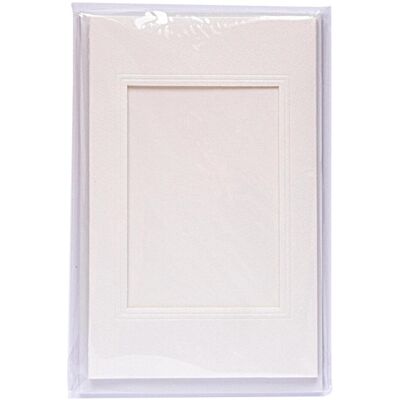Folia, Bastelpapier, Passepartouts-Karten (220 g/m², 3x) Folia, Bastelpapier, Passepartouts-Karten (220 g/m², 3x)