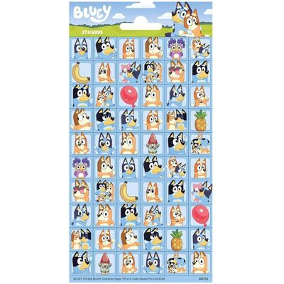Totum, Sticker, Aufkleberbogen Bluey Mini (60 Sticker) Totum, Sticker, Aufkleberbogen Bluey Mini (60 Sticker)