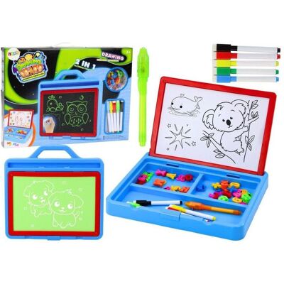 Lean Toys 2-in-1-Magnettafel Lean Toys 2-in-1-Magnettafel