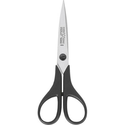 Paul, Schere, 806 Papierschere, Präzisionsschliff, 16 cm lang, schwarz (16 cm) Paul, Schere, 806 Papierschere, Präzisionsschliff, 16 cm lang, schwarz (16 cm)