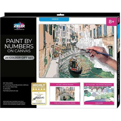 Zieler - Acrylic A3 - Paint By Numbers - Venice (609299435) Zieler - Acrylic A3 - Paint By Numbers - Venice (609299435)
