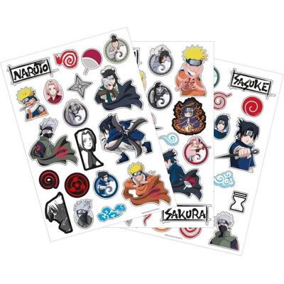 Dungeons & Dragons, Sticker, Naruto Tech Sticker Pack (3 Sticker) Dungeons & Dragons, Sticker, Naruto Tech Sticker Pack (3 Sticker)