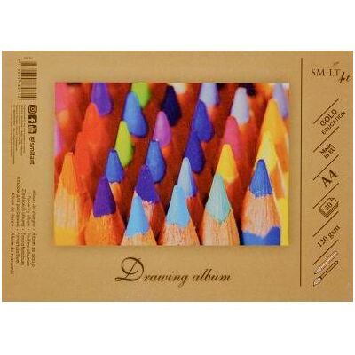ART Bastelpapier, Drawing book SMLT, A4, 120 g, glued (30) 0708-209 (120 g/m², 30x) ART Bastelpapier, Drawing book SMLT, A4, 120 g, glued (30) 0708-209 (120 g/m², 30x)
