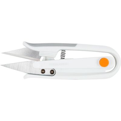 Fiskars Schere, Fadenschere weiss 12,5 cm (12.50 cm) Fiskars Schere, Fadenschere weiss 12,5 cm (12.50 cm)