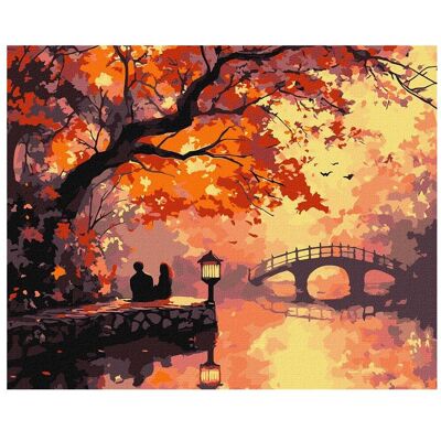 Ideyka Malen nach Zahlen - Malen nach Zahlen - Herbstliche Idylle - art selena ua Ideyka Malen nach Zahlen - Malen nach Zahlen - Herbstliche Idylle - art selena ua