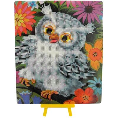 Pracht Diamond Painting Eule 25x21cm Pracht Diamond Painting Eule 25x21cm