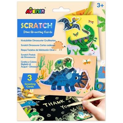 Avenir (Bundle) - Scratch Greeting Card - Dinos (58CH221858) Avenir (Bundle) - Scratch Greeting Card - Dinos (58CH221858)