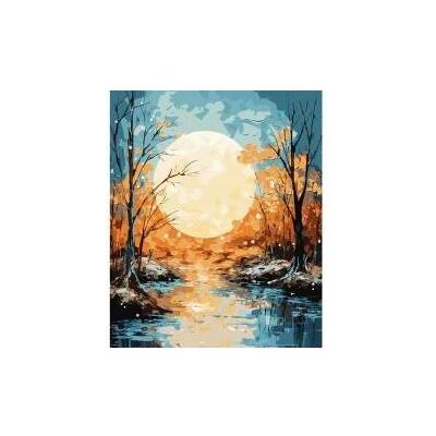 Koh-i-Noor Malen nach Zahlen 40x50cm Mond Koh-i-Noor Malen nach Zahlen 40x50cm Mond