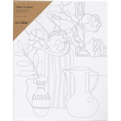Creativ Company, Keilrahmen, Colour-in Canvas (24 x 30 cm) Creativ Company, Keilrahmen, Colour-in Canvas (24 x 30 cm)