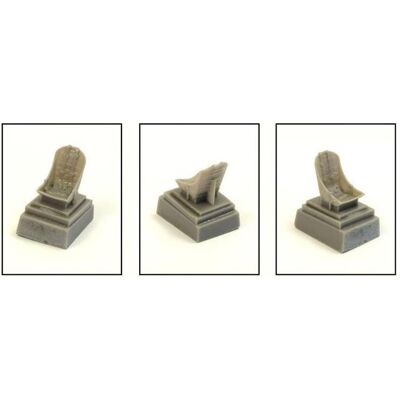 CMK P-40E/K/M and N-1 Seat with Belts f.SH CMK P-40E/K/M and N-1 Seat with Belts f.SH