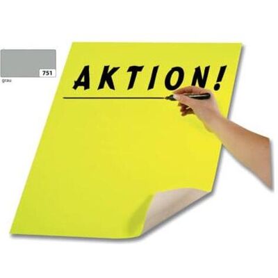 Folia Bringmann Plakatkarton 48x68cm Grau Posterboard Folia Bringmann Plakatkarton 48x68cm Grau Posterboard