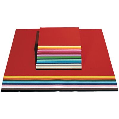 Folia, Bastelpapier, Tonpapier, (B)500 x (H)700 mm, 130 g/qm, smaragdgrn (130 g/m², 10x) Folia, Bastelpapier, Tonpapier, (B)500 x (H)700 mm, 130 g/qm, smaragdgrn (130 g/m², 10x)