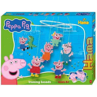 Toymax Hama midi gaveske Gurli Gris familie+lillesster Toymax Hama midi gaveske Gurli Gris familie+lillesster