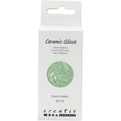 Creativ Company, Modelliermasse, Versiegelung 984 - 1101 °C, 60 ml, Grün Creativ Company, Modelliermasse, Versiegelung 984 - 1101 °C, 60 ml, Grün