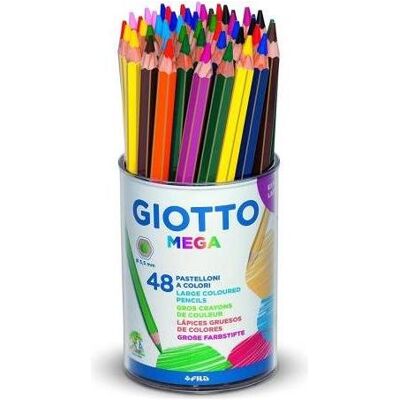 Giotto, Malstifte, F518100 Buntstifte Sortierte Farben 48 Stück (48x) Giotto, Malstifte, F518100 Buntstifte Sortierte Farben 48 Stück (48x)
