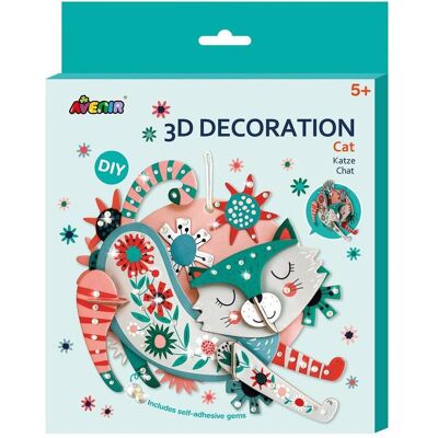 Avenir 3D Dekoration Katze Avenir 3D Dekoration Katze