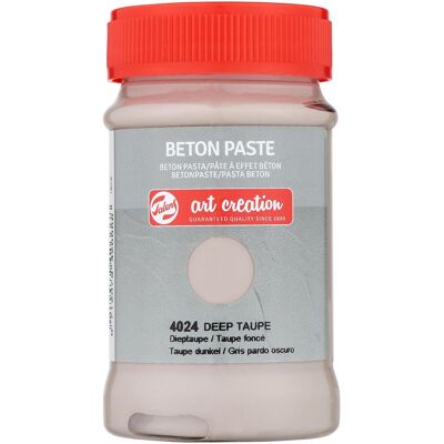 Royal Talens, Modelliermasse, Beton Paste Jar 100 ml Deep Taupe 4024 Royal Talens, Modelliermasse, Beton Paste Jar 100 ml Deep Taupe 4024