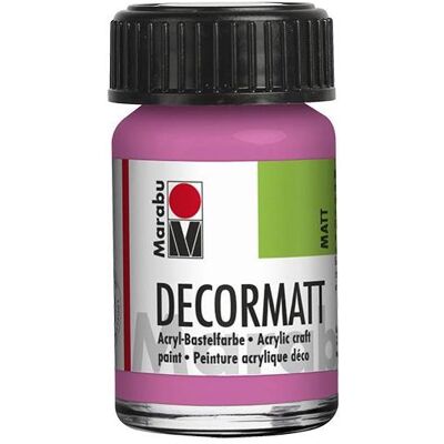 Marabu, Künstlerfarbe + Bastelfarbe, Decormatt Acryl 15 ml im Glas magenta (15 ml) Marabu, Künstlerfarbe + Bastelfarbe, Decormatt Acryl 15 ml im Glas magenta (15 ml)