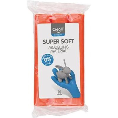 Creall, Modelliermasse, Supersoft Clay Konservierungsmittelfrei Orange - 500g. Creall, Modelliermasse, Supersoft Clay Konservierungsmittelfrei Orange - 500g.