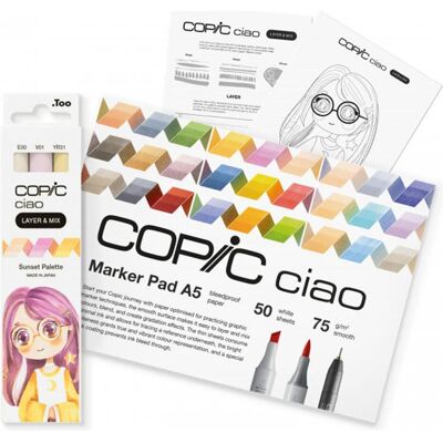 Copic, Marker, Marker Ciao Layer & Mix (1x) Copic, Marker, Marker Ciao Layer & Mix (1x)