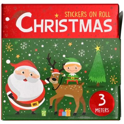 Magni, Sticker, XMAS - Stickers - 3 meters on a roll (24 pcs.) (1319) (24 Sticker) Magni, Sticker, XMAS - Stickers - 3 meters on a roll (24 pcs.) (1319) (24 Sticker)
