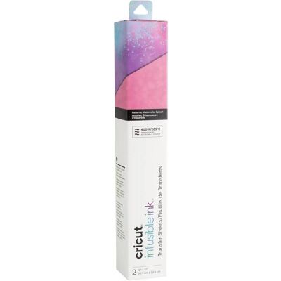Cricut, Schneideplotter Zubehör, Infusible Ink Transfer Sheets 2-pack (Watercolour Splash) Cricut, Schneideplotter Zubehör, Infusible Ink Transfer Sheets 2-pack (Watercolour Splash)
