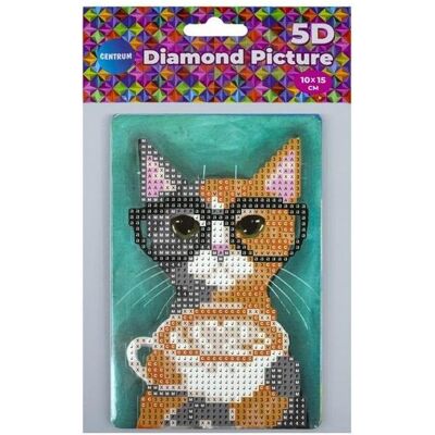 Teka Diamond Painting 10*15cm. m. staffeli Teka Diamond Painting 10*15cm. m. staffeli