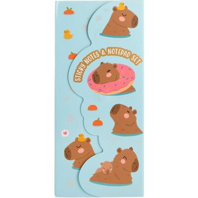 Idena, Haftnotiz, Notizzettel-Set Capybara 7-teilig (93 x 21 mm) Idena, Haftnotiz, Notizzettel-Set Capybara 7-teilig (93 x 21 mm)