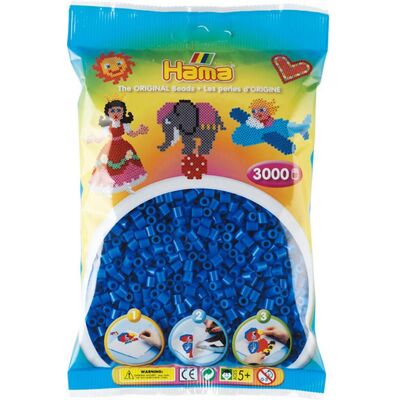 Toymax HAMA MIDI - KORALIKI 3000 SZT. jasny niebieski Toymax HAMA MIDI - KORALIKI 3000 SZT. jasny niebieski