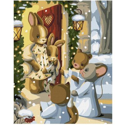 Ideyka Malen nach Zahlen - Der Zauber der Weihnachtslieder Ideyka Malen nach Zahlen - Der Zauber der Weihnachtslieder