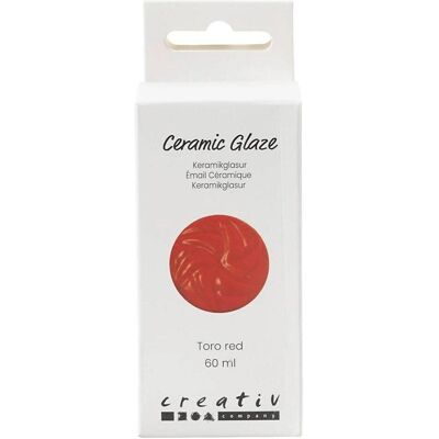 Creativ Company, Modelliermasse, Versiegelung 984 - 1101 °C, 60 ml, Rot Creativ Company, Modelliermasse, Versiegelung 984 - 1101 °C, 60 ml, Rot