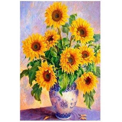 Norimpex 5D-Diamantmosaik - Sonnenblumen 40x30cm Norimpex 5D-Diamantmosaik - Sonnenblumen 40x30cm