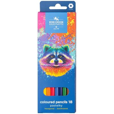 Teka, Malstifte, Buntstifte 3553 Szop 18 Farben (18x) Teka, Malstifte, Buntstifte 3553 Szop 18 Farben (18x)