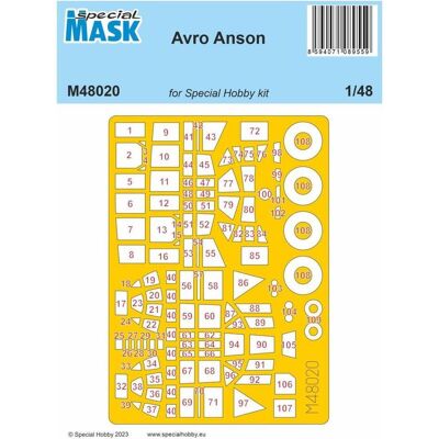 CMK Avro Anson MASK 1/48 CMK Avro Anson MASK 1/48