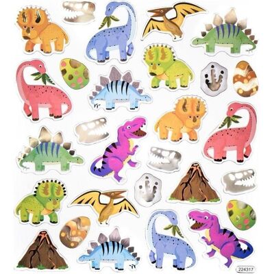 DP Craft, Sticker, Dinosaurieraufkleber 28 Stk (28 Sticker) DP Craft, Sticker, Dinosaurieraufkleber 28 Stk (28 Sticker)