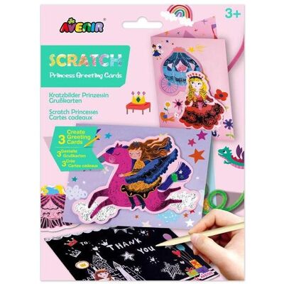 Avenir (Bundle) - Scratch Greeting Card - Princesses (58CH221857) Avenir (Bundle) - Scratch Greeting Card - Princesses (58CH221857)