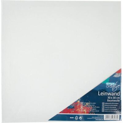 Stylex, Keilrahmen, Keilrahmen Leinwand 30x30 cm weiss (30 x 30 cm) Stylex, Keilrahmen, Keilrahmen Leinwand 30x30 cm weiss (30 x 30 cm)