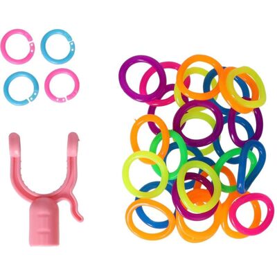 Jono Toys Mega- Loom Set, 28-tlg. Jono Toys Mega- Loom Set, 28-tlg.