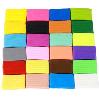 Lean Toys Leantoys Kreativset Knete Modelliermasse 24 Farben Zubehör Lean Toys Leantoys Kreativset Knete Modelliermasse 24 Farben Zubehör