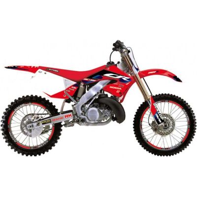 Blackbird, Sticker, STICKER SET HONDA CR 125R '00-'01, CR 250R '00-'01 DREAM 5 ROT SCHWARZ Blackbird, Sticker, STICKER SET HONDA CR 125R '00-'01, CR 250R '00-'01 DREAM 5 ROT SCHWARZ