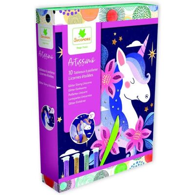 Sycomore Artissimo Glitzer - Bunte Malbilder für Kinder Sycomore Artissimo Glitzer - Bunte Malbilder für Kinder
