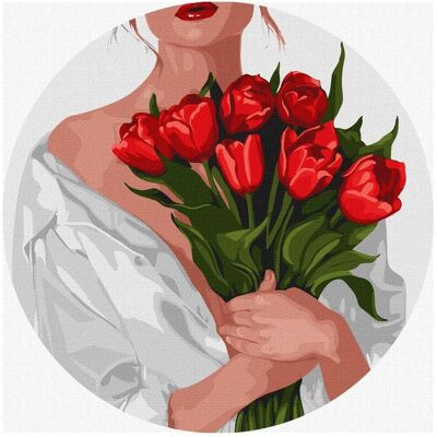Norimpex Malen nach Zahlen - Tulpen Norimpex Malen nach Zahlen - Tulpen