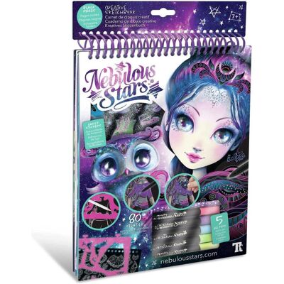 Nebulous Stars Eclipsia Skizzenbuch - Dunkles Thema, Kreative Kunst Nebulous Stars Eclipsia Skizzenbuch - Dunkles Thema, Kreative Kunst