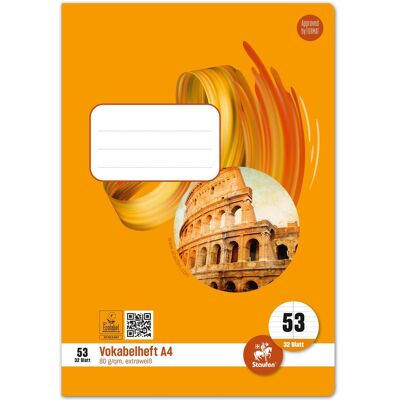 Ursus, Heft + Block, Vokabelheft (A4, Liniert, Weicher Einband) Ursus, Heft + Block, Vokabelheft (A4, Liniert, Weicher Einband)