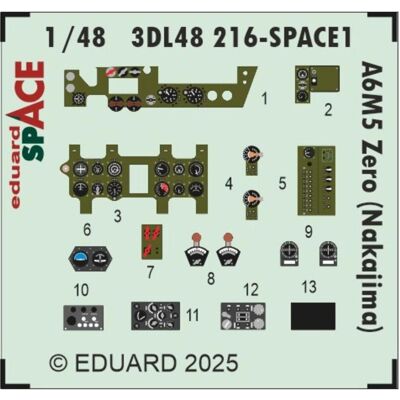 Eduard A6M5 Zero (Nakajima) SPACE FINE MOLDS Eduard A6M5 Zero (Nakajima) SPACE FINE MOLDS