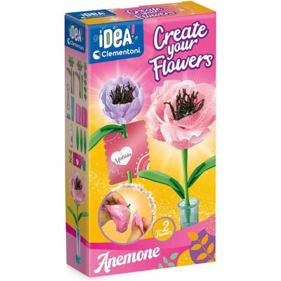 Clementoni CLE IDEA mini fabryka kwiatów Zawilec 18346 Clementoni CLE IDEA mini fabryka kwiatów Zawilec 18346