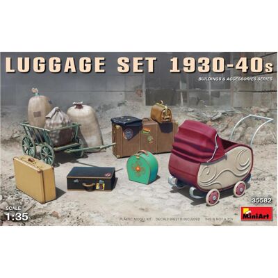 Mini art Luggage Set 1930-40s Mini art Luggage Set 1930-40s