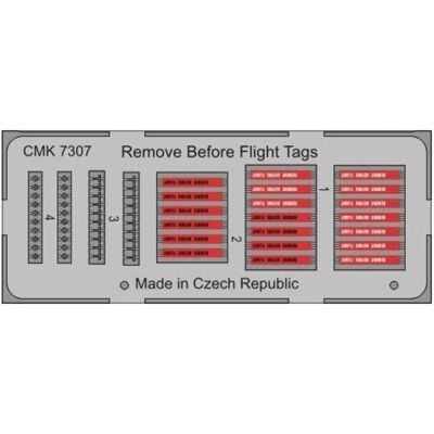 CMK Remove Before Flight Tags (20 pc) CMK Remove Before Flight Tags (20 pc)